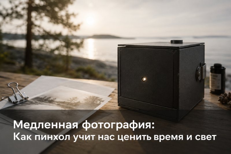 Как пинхол учит нас ценить время и свет
