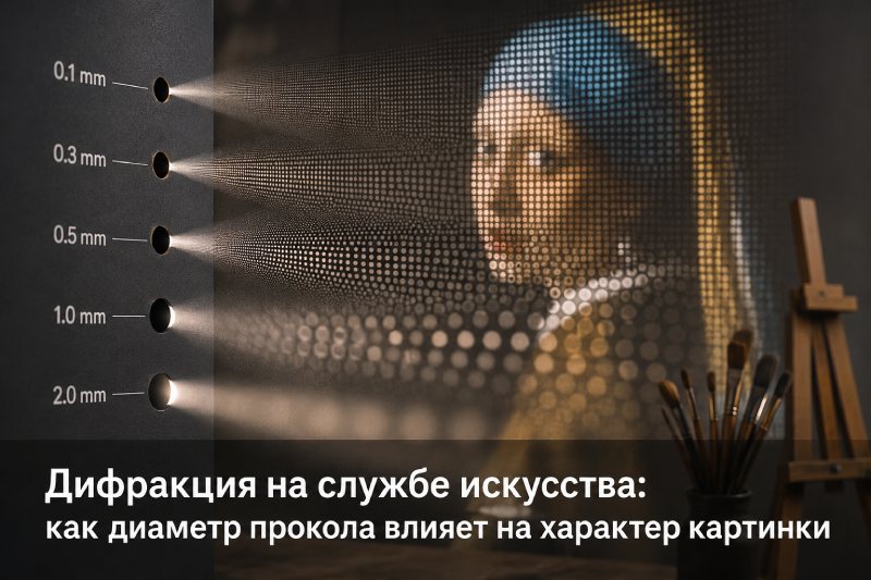 Дифракция на службе искусства