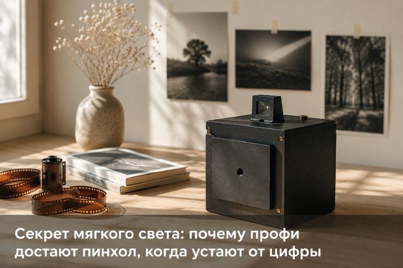 Секрет мягкого света в пинхоле