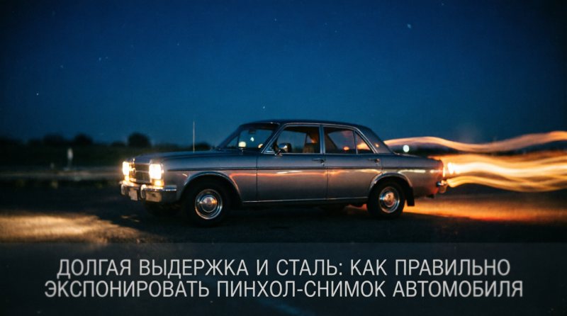 Долгая выдержка на пинхол-снимках