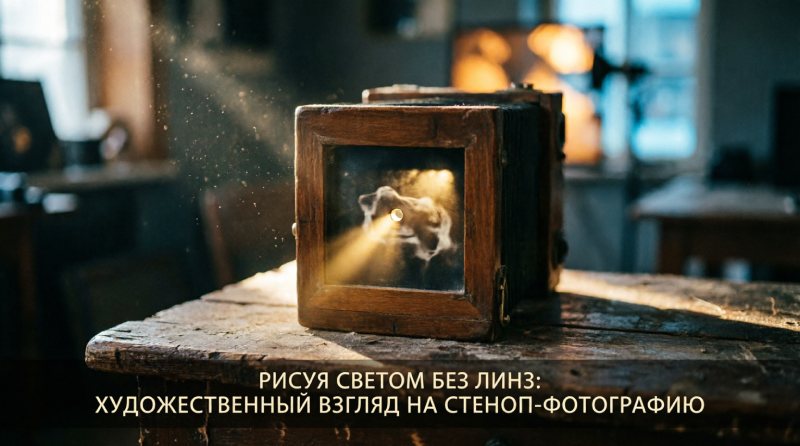 Рисуя светом без линз