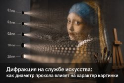 Дифракция на службе искусства Дифракция на службе искусства