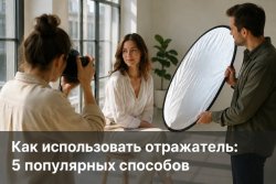 Как использовать отражатель: 5 популярных способов Как использовать отражатель: 5 популярных способов