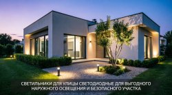 Светильники для улицы светодиодные Светильники для улицы светодиодные