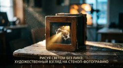 Рисуя светом без линз Рисуя светом без линз